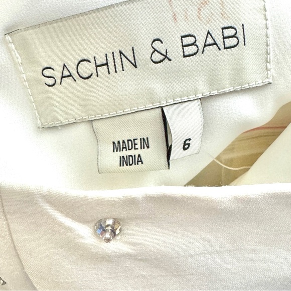 SACHIN + BABI Anthropologie Elliana One Shoulder Mini Dress NEW Size 6 - Picture 15 of 16